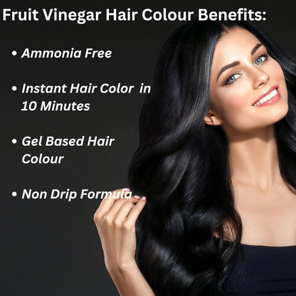 Fruit Vinegar Gel Based Hair Color (Pack of 2)